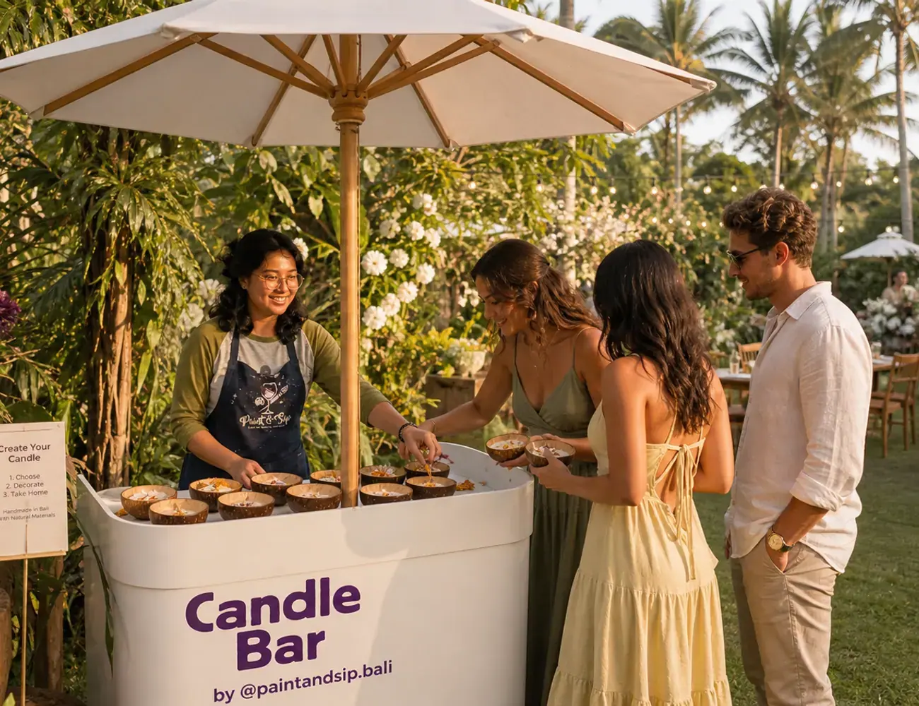 Candle Bar event booth image 2