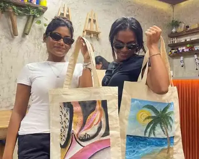 🛍️ Tote Bag Painting photo 4