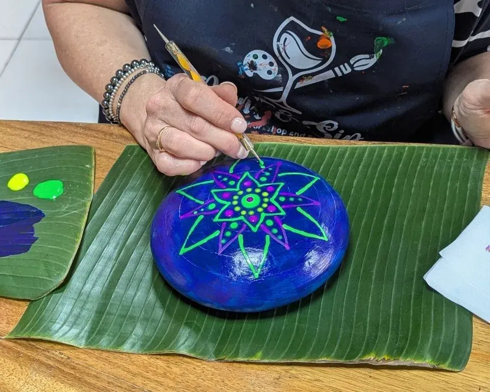 🪬 Mandala Art Stone photo 5