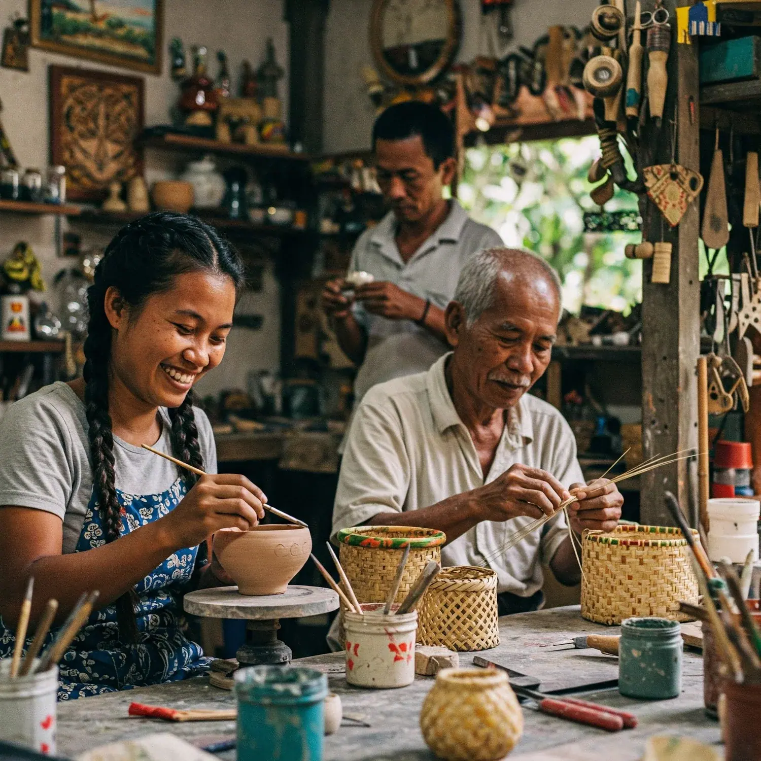 Beyond the Brush: Ubud's Wild World of Wacky & Wonderful Workshops! 🤯🏺✨🌿