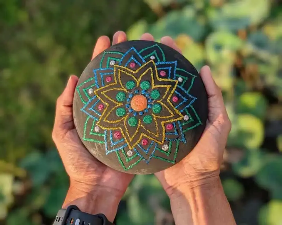 🪬 Mandala Art Stone photo 10