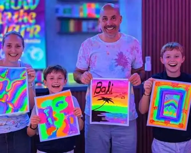 ✨ Glow in the Dark Painting 