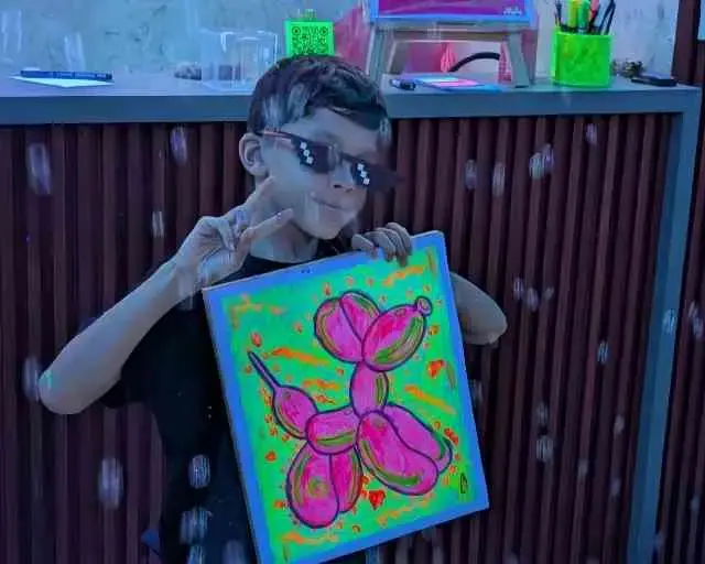 β¨ Glow in the Dark Painting photo 9