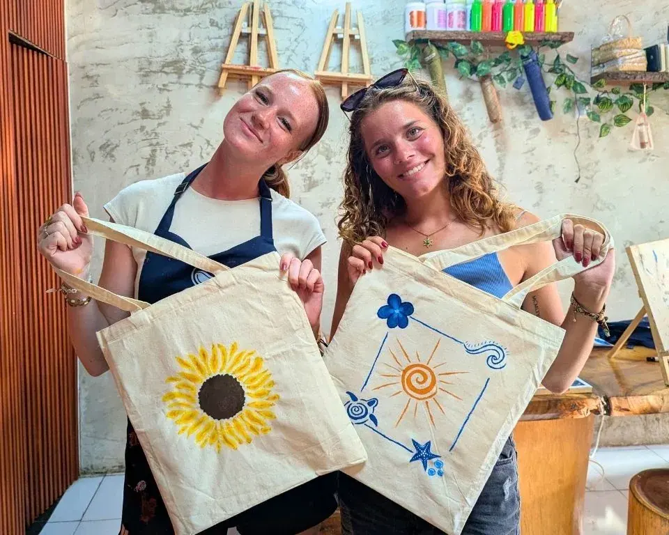 🛍️ Tote Bag Painting photo 2