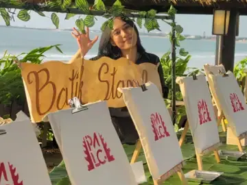 Batik Stampel Booth private event photo 4